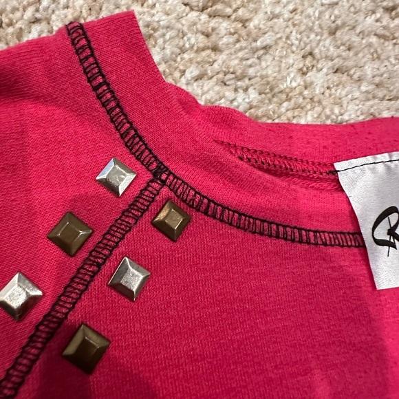 *Vintage* Denny’s! Random Hearts- Kids Star Long Sleeve Sweatshirt - Picture 4 of 9